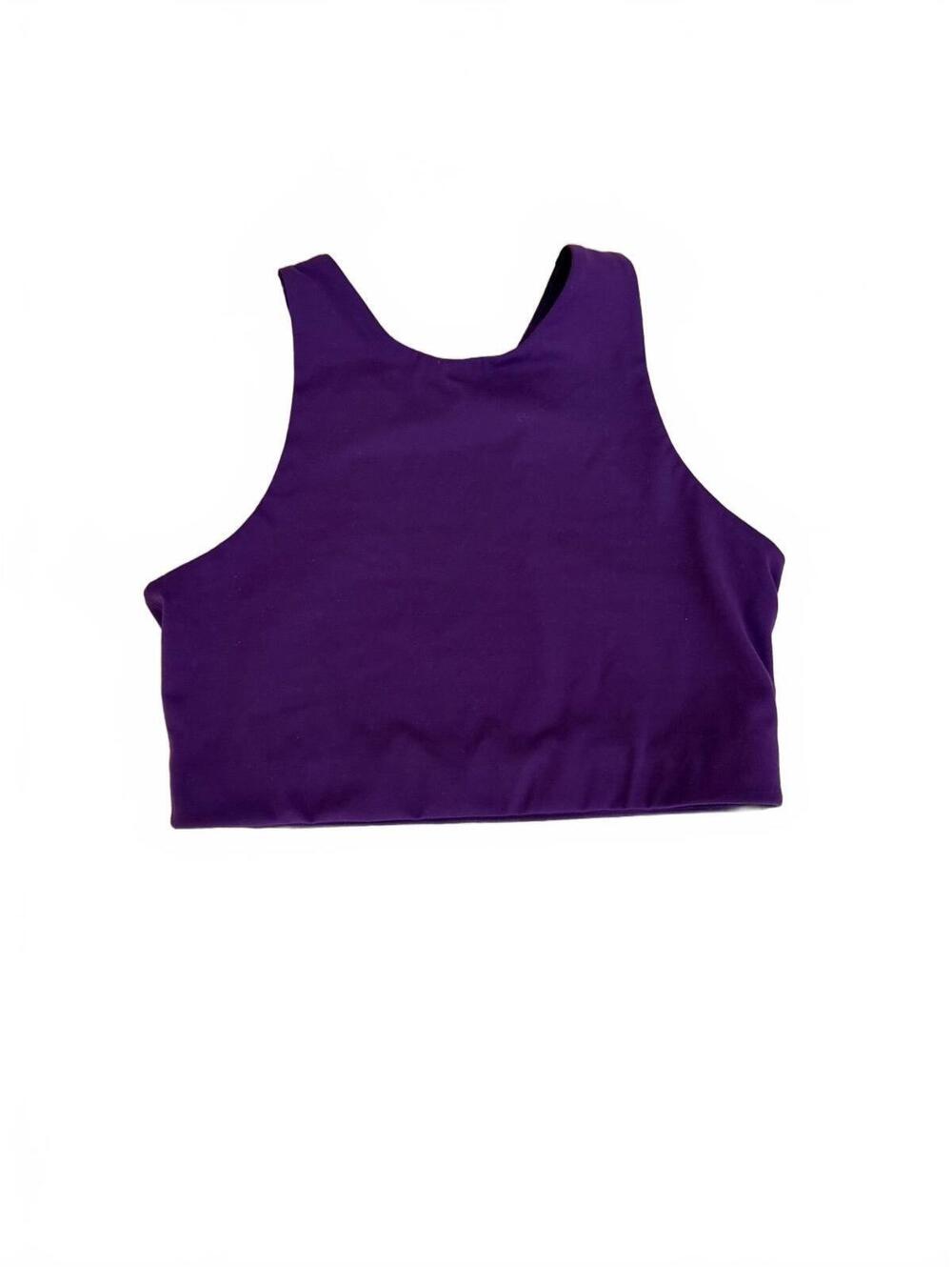 Girlfriend Collective Paloma Bra Clean Girl Sustainable Purple Crop Top XXL